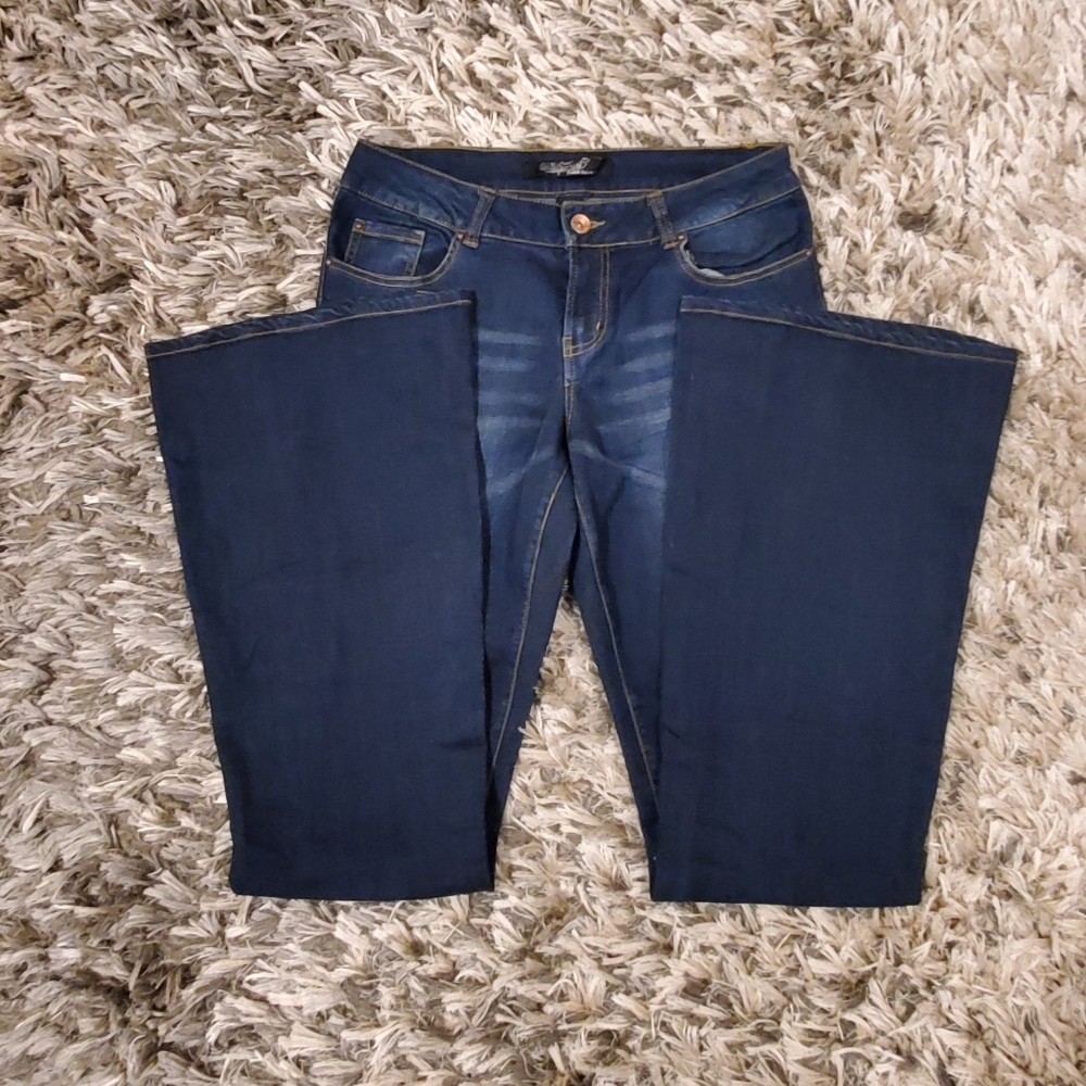 Tall flared leg jeans, Size 9x35